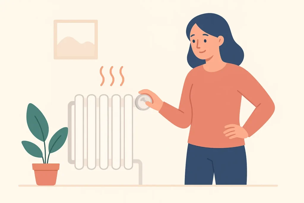 how to keep central heating running efficiently